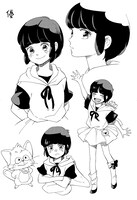 クリィーミーマミの正体である少女・森沢優。