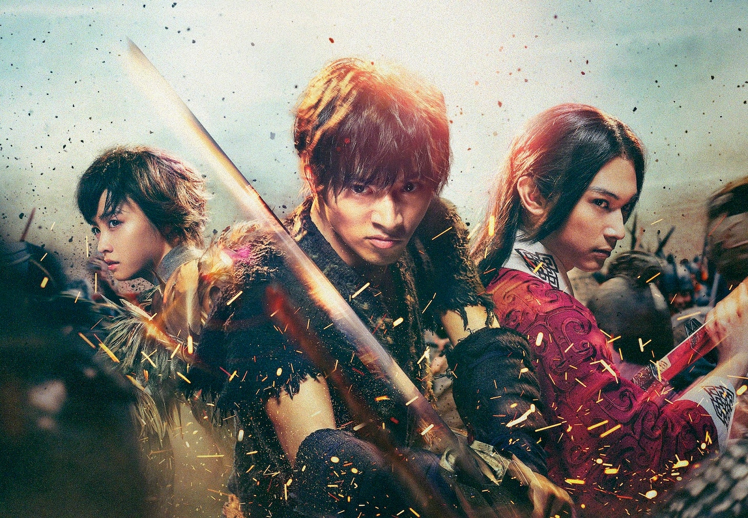 映画「キングダム」のビジュアル。