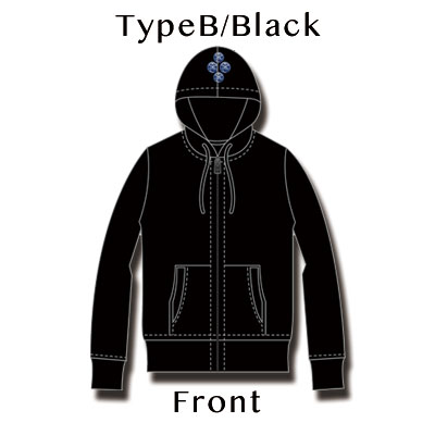 「覚悟のススメ」フルカラーZIPパーカー＜TypeB＞