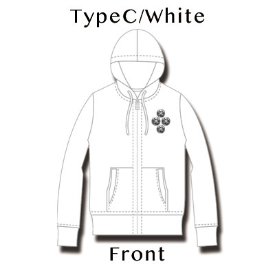 「覚悟のススメ」フルカラーZIPパーカー＜TypeC＞