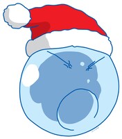 クリスマス仕様のリムル。
