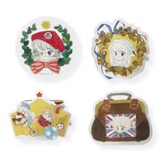 「アクリル製バッジ4個セット」