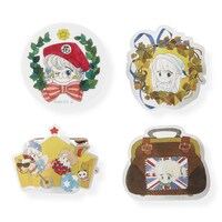 「アクリル製バッジ4個セット」