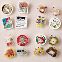 「アクリル製バッジ4個セット」