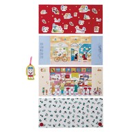 「ブックカバー4枚＋ダイカットしおりセット」