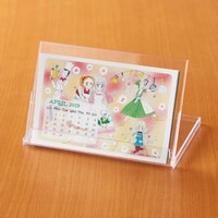「2019年4月はじまり 卓上シールカレンダー」