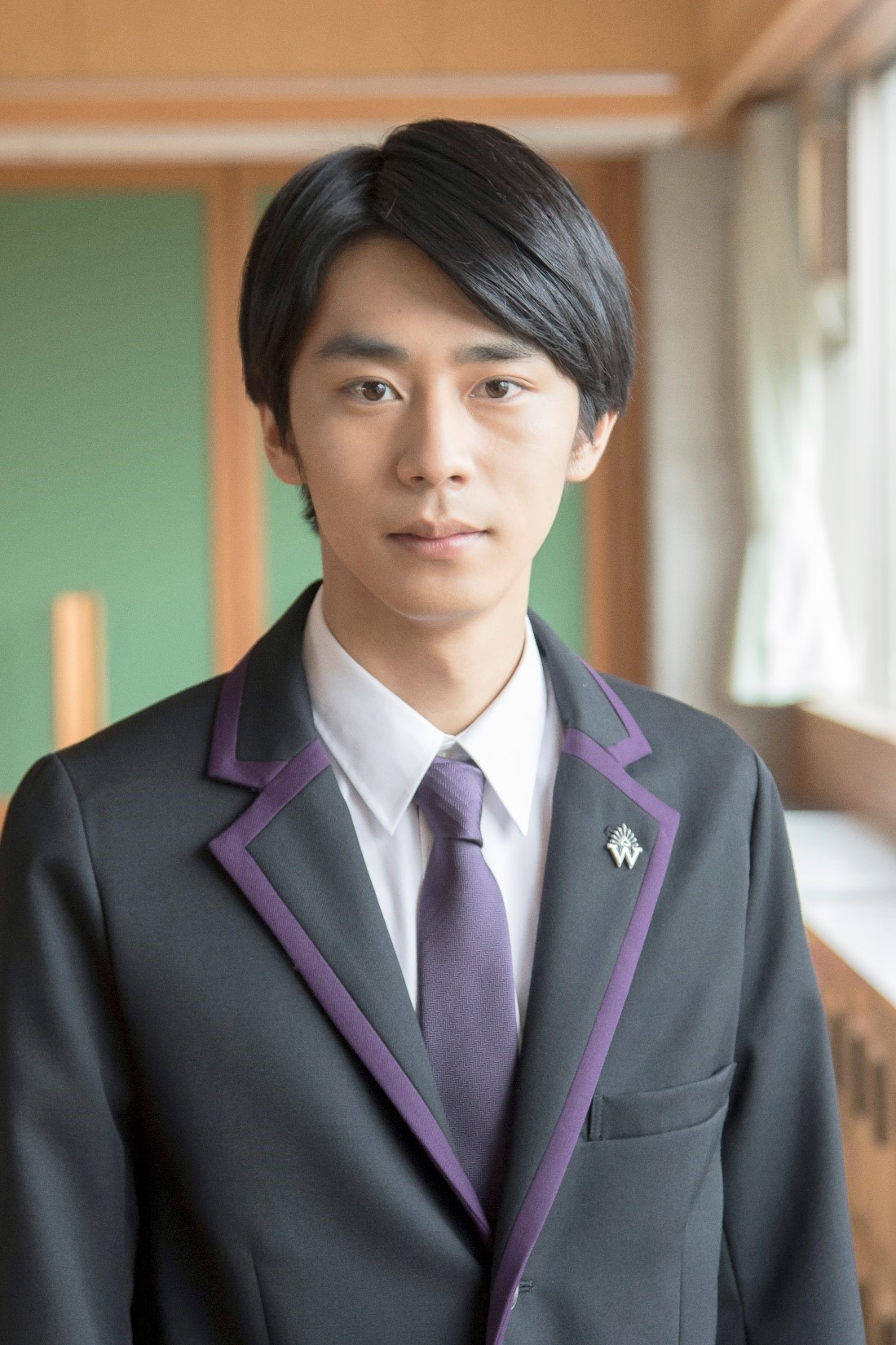 中山龍也扮する演劇部部長。(c)桂正和／集英社・スカパー！