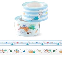 「アイロンで布にも貼り付け可能！布テープ2個セット」