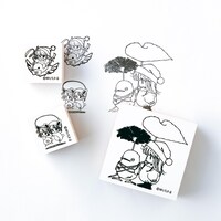 「ケースつきスタンプセット」