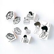 「ケースつきスタンプセット」