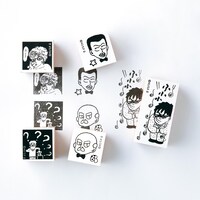 「ケースつきスタンプセット」