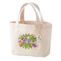 「チャーム付きトートバッグ」