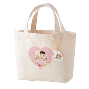 「チャーム付きトートバッグ」