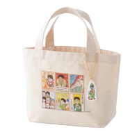 「チャーム付きトートバッグ」