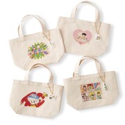 「チャーム付きトートバッグ」