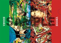 月刊flowers2019年1月号に付属している「BASARA」のクリアファイル。