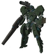 “クレーエII（ツヴァイ）”。クレーエⅠに重装甲パーツを装着した機体。