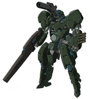 “クレーエII（ツヴァイ）”。クレーエⅠに重装甲パーツを装着した機体。