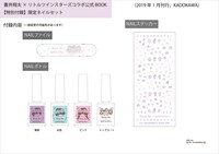 「蒼井翔太×リトルツインスターズコラボ公式BOOK」に付属するネイルセット。
