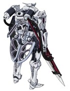 ガルドの背面。