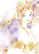 西炯子によるイラスト。