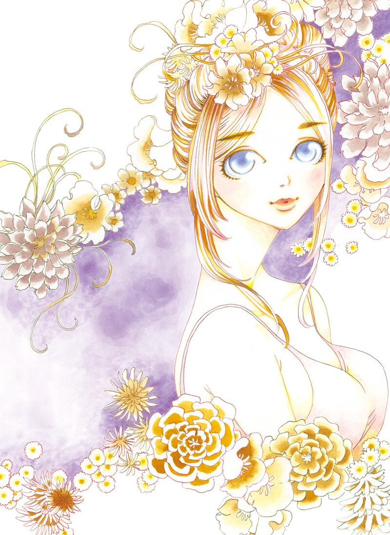 西炯子によるイラスト。