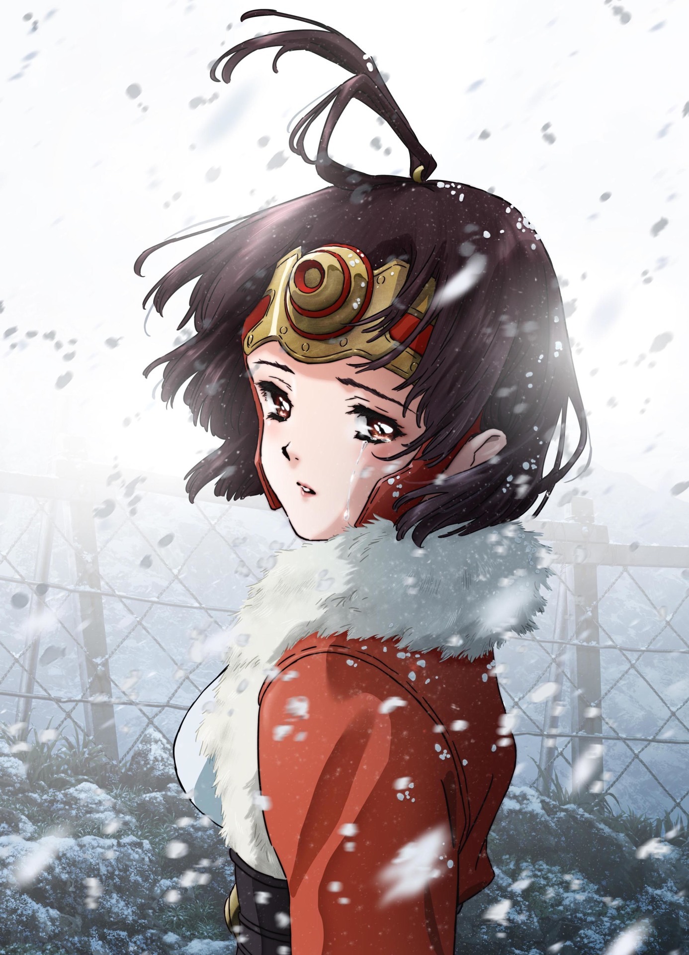 劇場中編アニメーション「甲鉄城のカバネリ 海門決戦」ビジュアル。(c)カバネリ製作委員会
