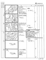 「映画『銀河鉄道999』絵コンテ帳」中面
