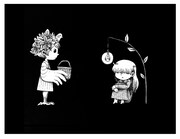 個展「かいぶつたちの国」展示作品イメージ。