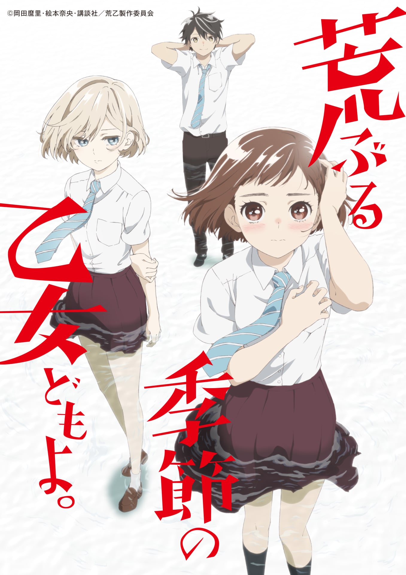 岡田麿里×絵本奈央による青春群像劇「荒ぶる季節の乙女どもよ。」TV