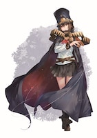 越水ナオキによるコミカライズ版「ブギーポップは笑わない VSイマジネーター」1巻のイラスト。