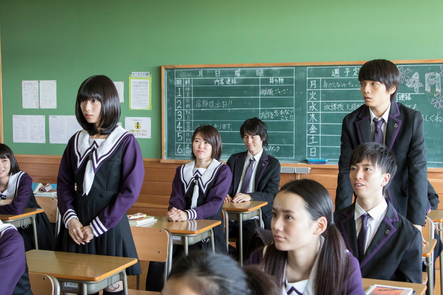 「I"s」第1話の場面写真。