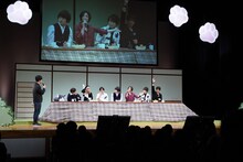 「TVアニメ『同居人はひざ、時々、頭のうえ。』放送前スペシャルイベント“にゃんふぇす”」の様子。