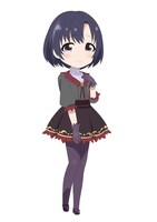 白菊ほたるのビジュアル。