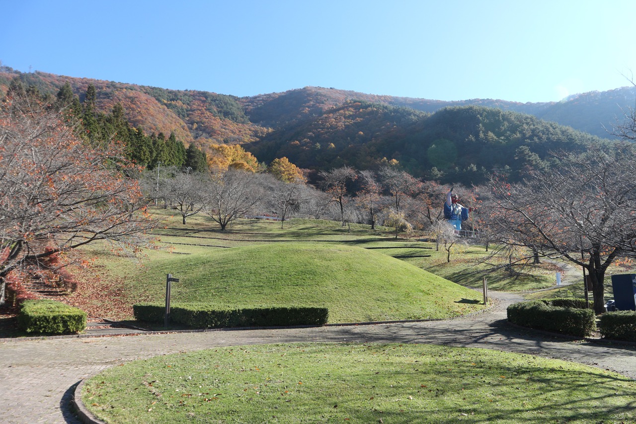 ロケが行われる長野県のあんずの里。