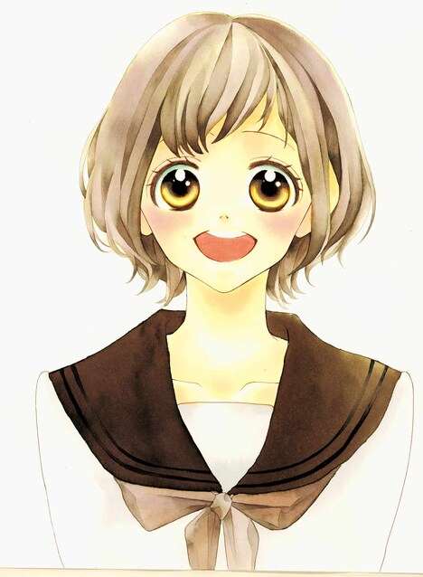 早乙女星のカラーイラスト。(c)杉山美和子/小学館