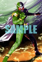 「風都探偵」5巻限定版に付属する、イラストカードセットの1種。