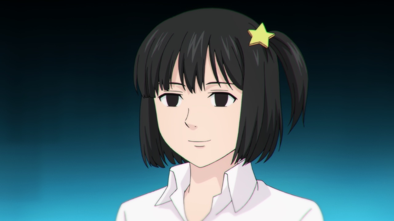 相沢梨紗演じる三上愛子。(c)麻生周一／集英社・PK 学園 F