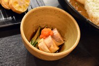 会津若松城がある福島県名物のあん肝。