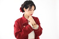 セイバーモデルの腕時計使用例。