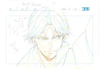 映画村に展示される複製原画。