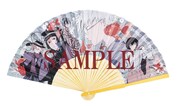 ヤングエース2019年1月号付録の「文豪ストレイドッグス」特製扇子。