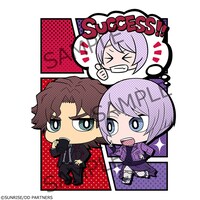 ゆーぽん描き下ろしイラストを使用したイラストシート。