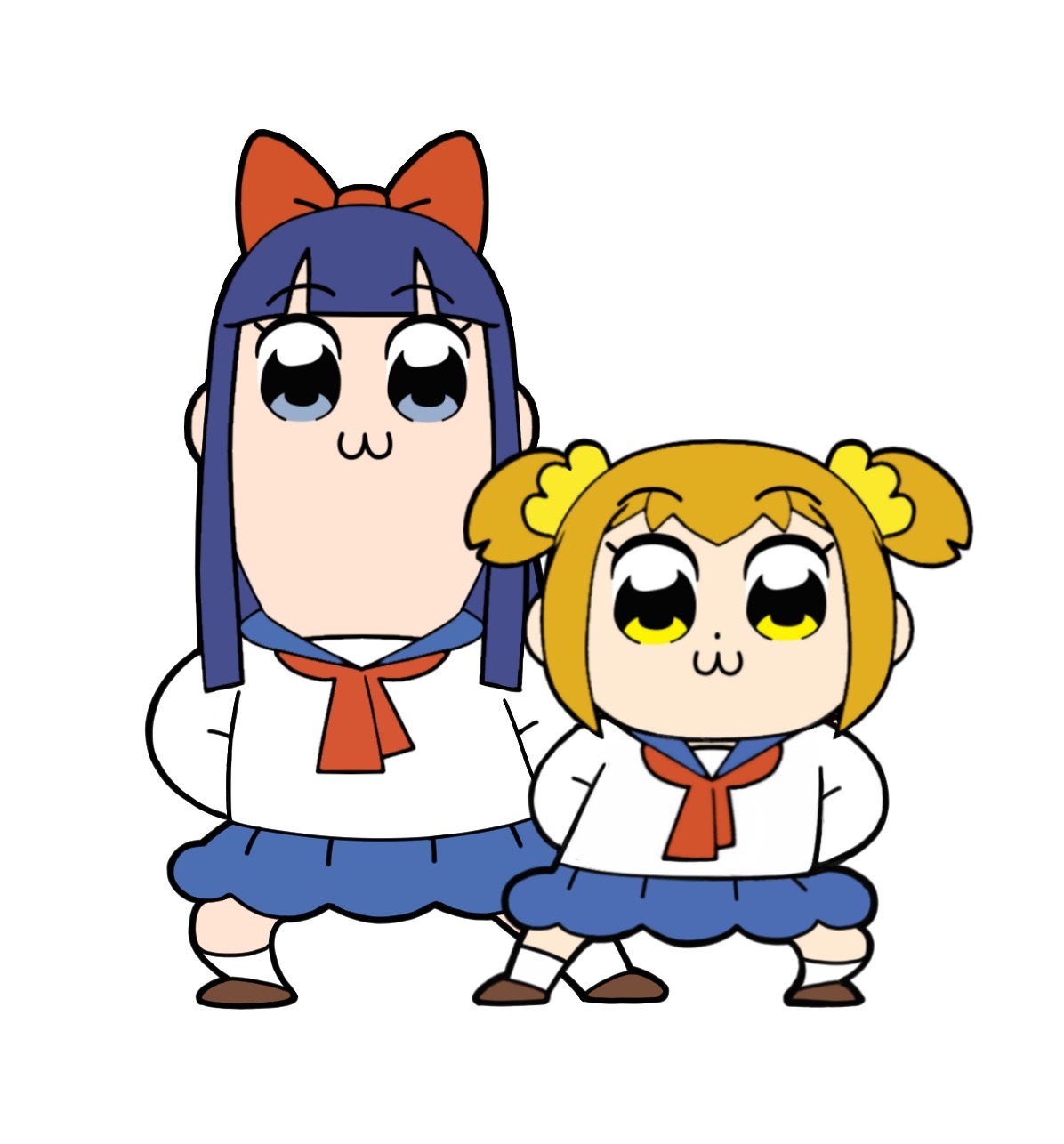 「ポプテピピック」ビジュアル (c)大川ぶくぶ/竹書房・キングレコード