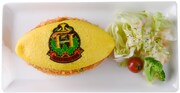 「少ハリフラッグオムライス」