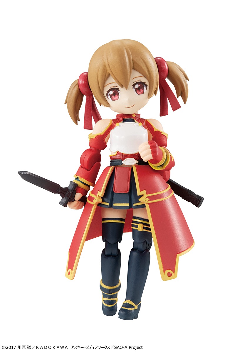 「デスクトップアーミー ソードアート・オンライン」よりシリカ。
