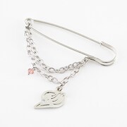 ナツモデルのストール&ストールピン。