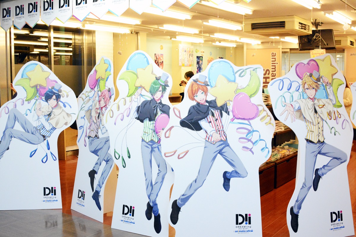 「DREAM!ing」カフェイベントの様子。