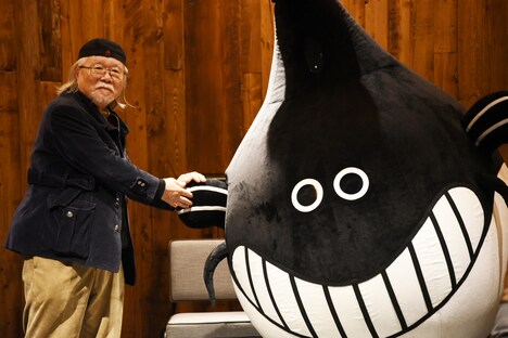 松本零士となまずくん。