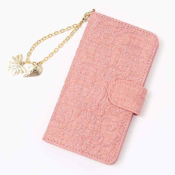 ナツモデルのスマートフォンケース。